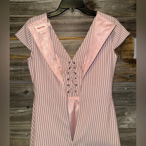 Showpo Stripped Summer Mini Dress
Size: 0 - Picture 3 of 5